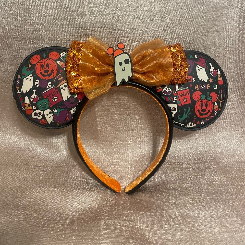Disney Accessories | Halloween / Ghost Mickey Ears